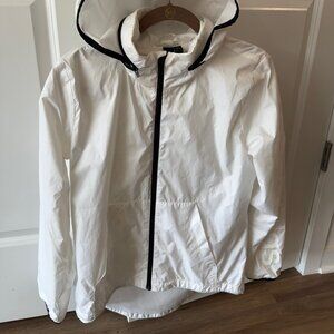 White Adidas Windbreaker